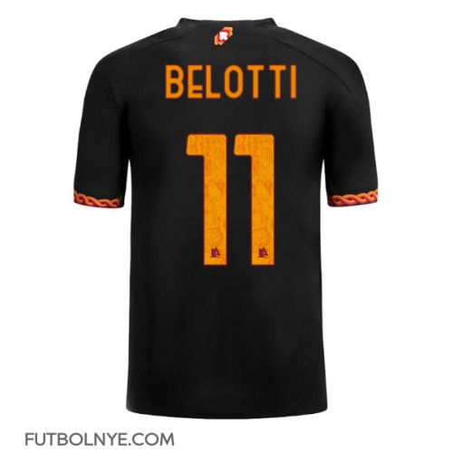 Camiseta AS Roma Andrea Belotti #11 Tercera Equipación 2023-24 manga corta